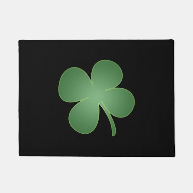 Four Leaf Clover Doormat (Front)