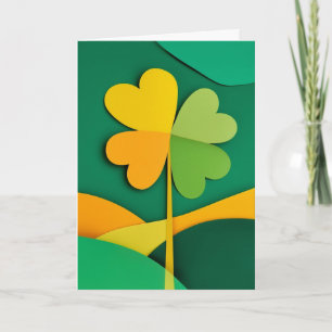 Four-Leaf Clover Dreams Card