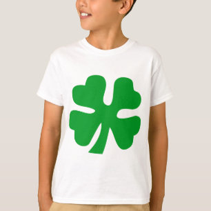 Four Leaf Clover - Grass Green T-Shirt