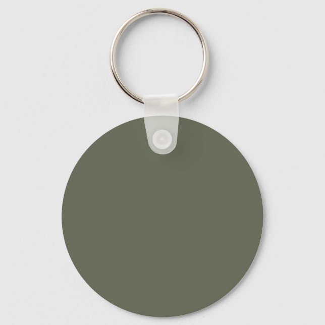 Four Leaf Clover Green 616652 Colour - Name Option Key Ring (Front)
