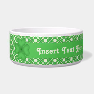 Four leaf Clover Hearts pattern Customisable