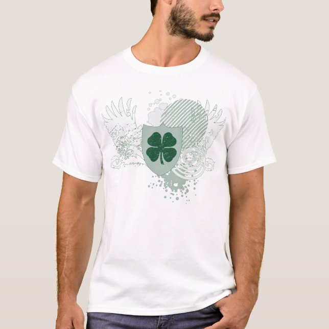 four leaf clover : hi-fi : T-Shirt (Front)
