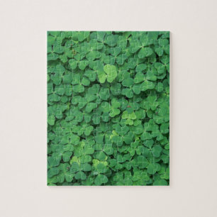Four Leaf Clover Jigsaw Puzzle