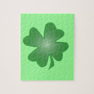 Four Leaf Clover Jigsaw Puzzle