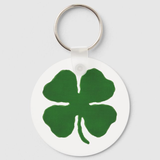 four leaf clover key ring (Front)