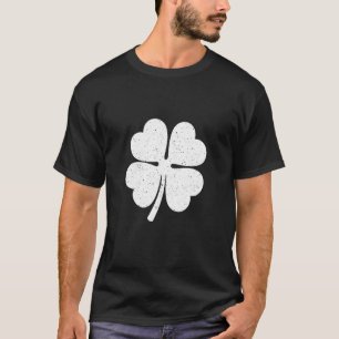 Four Leaf Clover Lucky Shamrock Irish St Patrick's T-Shirt