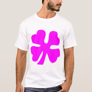 Four Leaf Clover - Magenta T-Shirt