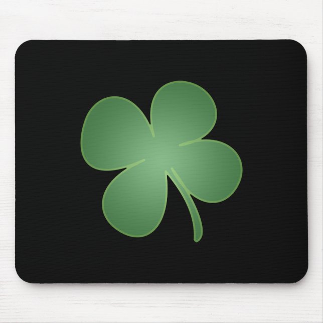 Four Leaf Clover Mouse Pad (Front)