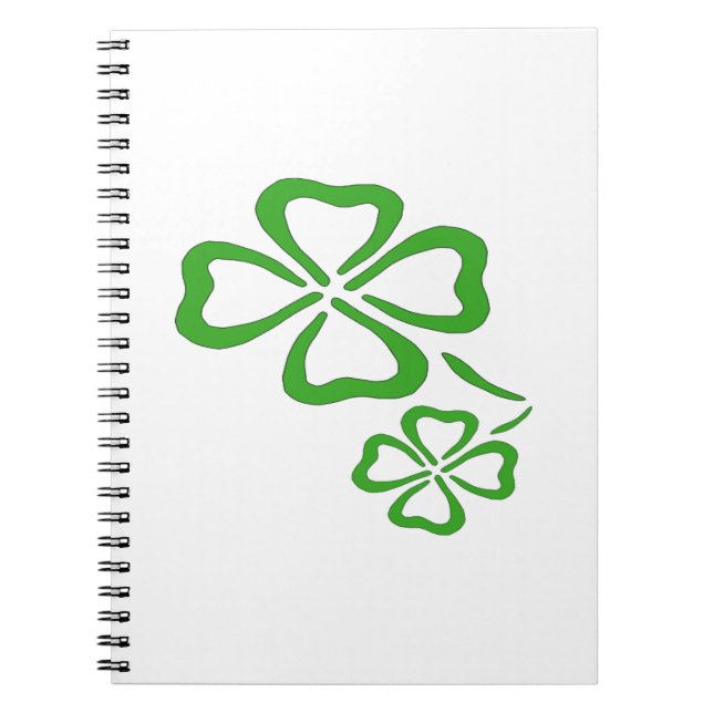Four Leaf Clover Notebook (Front)