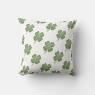 Four Leaf Clover Outdoor Cushion