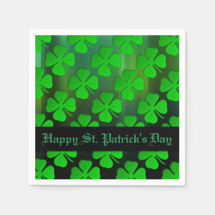 Four Leaf Clover Pattern Napkins