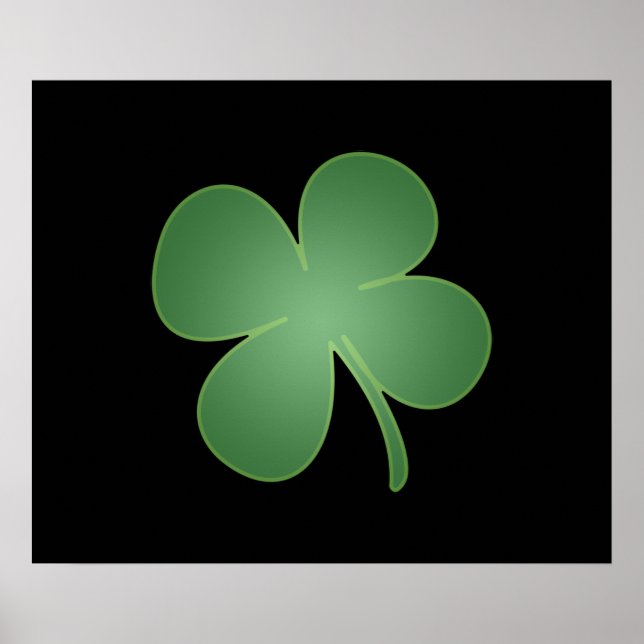 Four Leaf Clover Poster (Front)