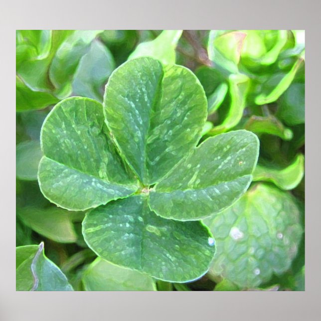 FOUR LEAF CLOVER POSTER (Front)