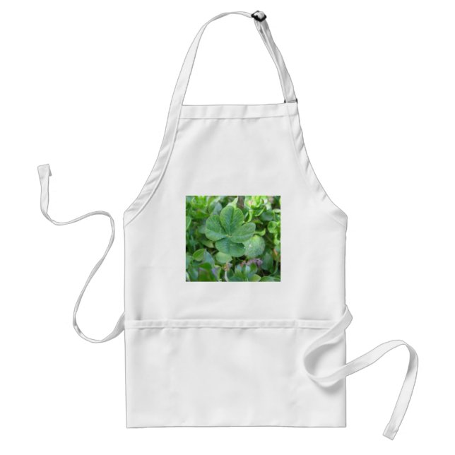 Four Leaf Clover Standard Apron (Front)