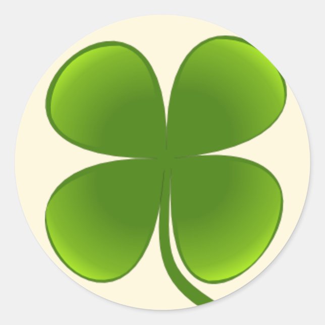 Four-Leaf Clover - Sticker (Front)