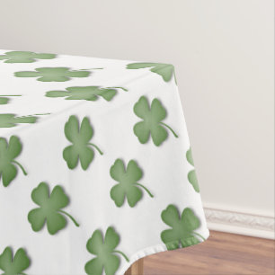 Four Leaf Clover Tablecloth