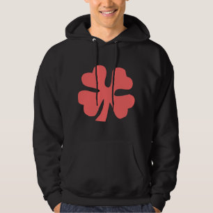 Four Leaf Clover - Tropical Pink Hoodie
