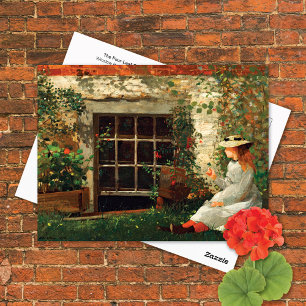Four Leaf Clover Winslow Homer Postcard