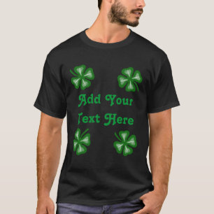 Four Leaf Clovers 2 Custom T-Shirt