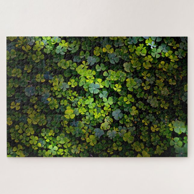 Four Leaf Clovers Jigsaw Puzzle (Horizontal)