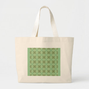 Four-Leaf Clovers Large Tote Bag