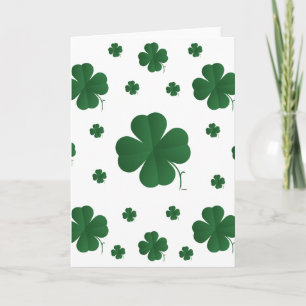 Four Leaf Clovers - multi Card