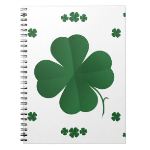 Four Leaf Clovers Notebook