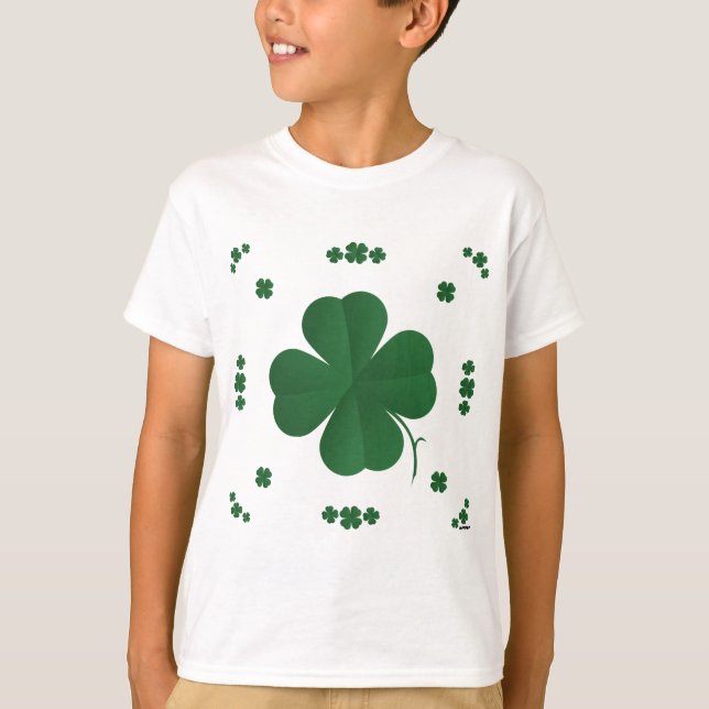 Four Leaf Clovers T-Shirt (Front)