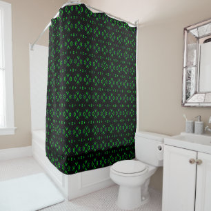 Four Leaf Shower Curtain