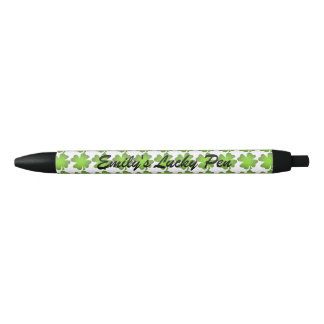 Four-leafed Clover Personalised Lucky Pen