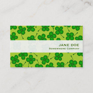 Four Leafs Clover Business Card