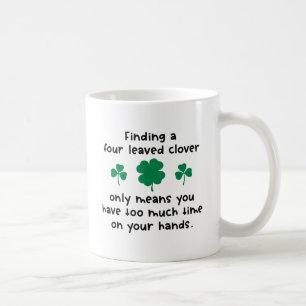 Four Leaved Clover Coffee Mug