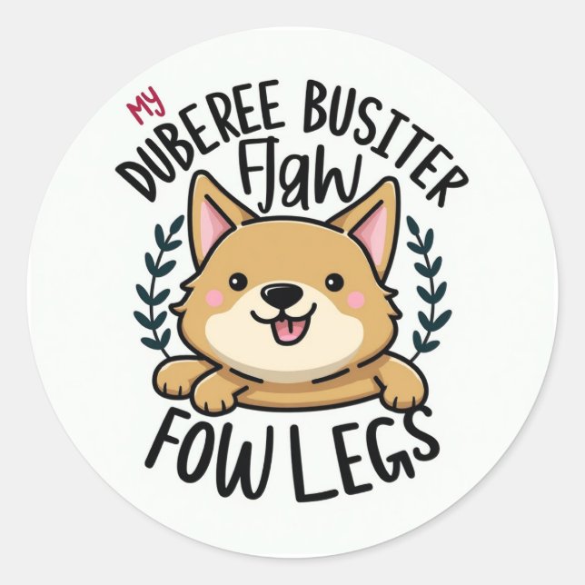 Four-Legged Healer Sticker (Front)