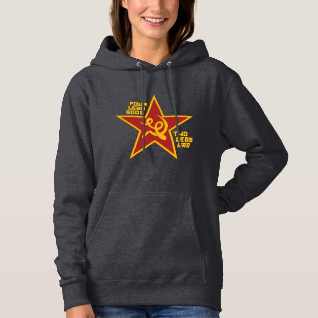 Four legs good hoodie (Front)
