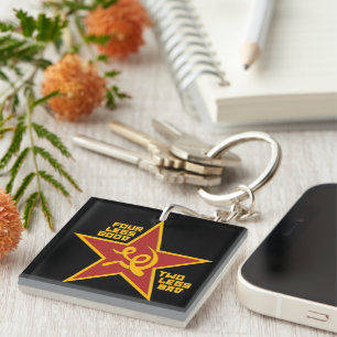 Four legs good key ring