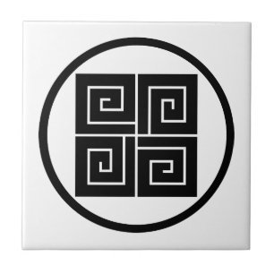 Four Lightning in a String Tile