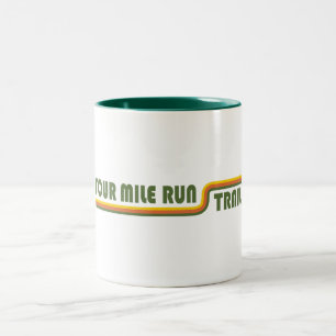 Four Mile Run Trail Two-Tone Coffee Mug