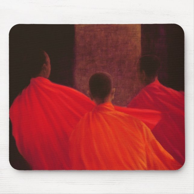 Four Monks Mouse Pad (Front)
