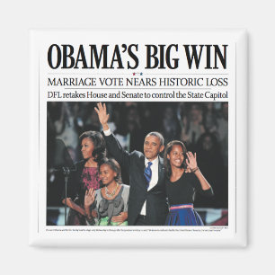 Four More Years Obama Magnet