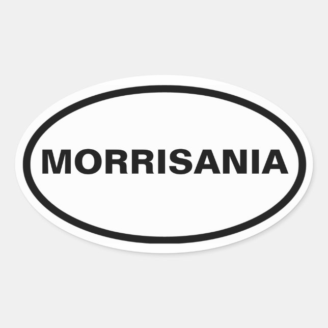 FOUR Morrisania Oval Sticker (Front)