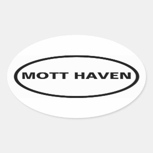 FOUR Mott Haven Oval Sticker