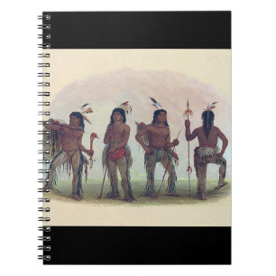 Four Navajo Warriors Notebook