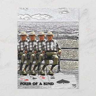 Four of a Kind Postcard