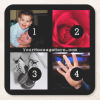 Four of Your Photos and Text to Make Your Own easy