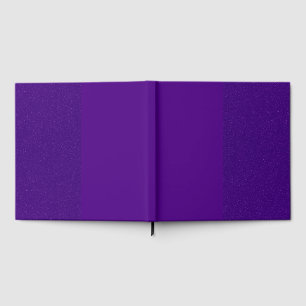 Four-Panel Purple Noise Guest Book – Customisable