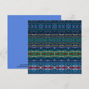 Four Part Harmony Translucent Alternating Shapes   Card