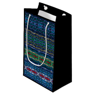 Four Part Harmony Translucent Alternating Shapes Small Gift Bag