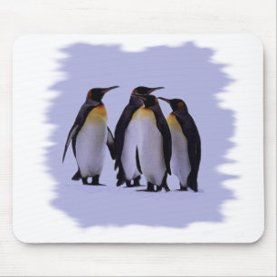 Four Penguins Mouse Pad