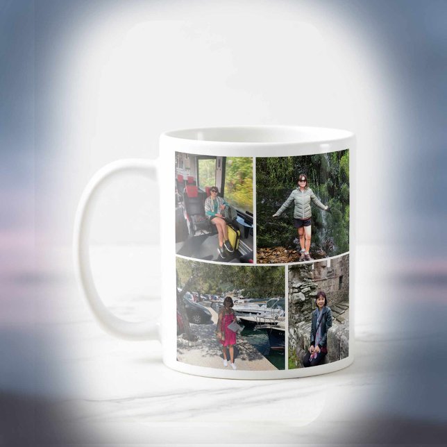 Four Photo Montage Coffee Mug (Creator Uploaded)
