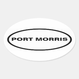 FOUR Port Morris Oval Sticker